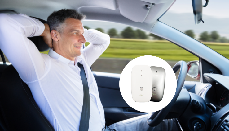 HeaWea MicroGen in a car